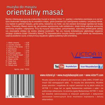 ORIENTALNY MASAŻ 432 HZ. Muzyka na CD z licencją